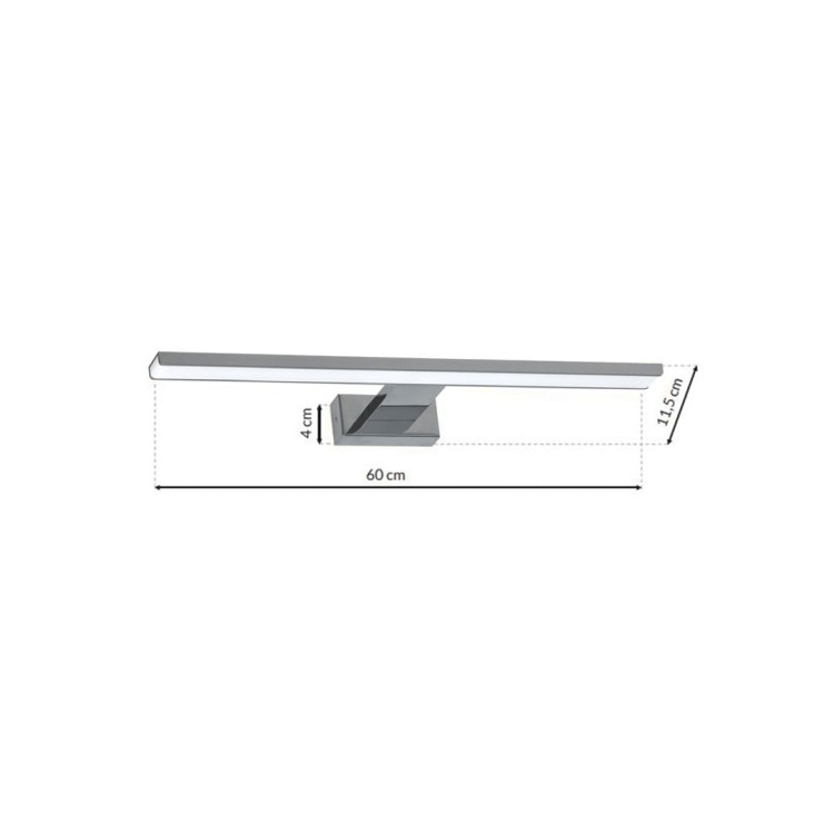 Kinkiet SHINE CHROME 60cm 13,8W LED ML589 Milagro