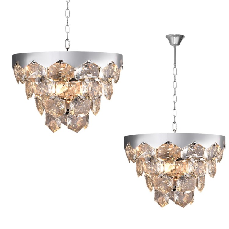 Żyrandol GRACE CHROME 6xE14 ML5993 Milagro