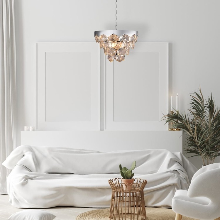 Żyrandol GRACE CHROME 6xE14 ML5993 Milagro