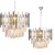 Lampa sufitowa wisząca żyrandol ASPEN CHROME 6xE14 ML5996 Milagro 6x E14 45cm nowoczesna oprawa oświetleniowa okrągła kryształy kryształ chrom zwis Inspiracje Premium