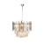 Lampa sufitowa wisząca żyrandol ASPEN CHROME 6xE14 ML5996 Milagro 6x E14 45cm nowoczesna oprawa oświetleniowa okrągła kryształy kryształ chrom zwis Inspiracje Premium