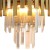Lampa ścienna Kinkiet ASPEN GOLD 2xE14 ML5998 Milagro 2x E14 nowoczesna oprawa oświetleniowa okrągła kryształy kryształ szkło złoty złota podwójny Inspiracje Premium