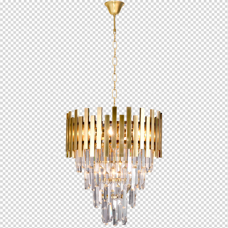 Lampa sufitowa wisząca żyrandol ASPEN II GOLD 9xE14 ML6000 Milagro 9x E14 45cm nowoczesna oprawa oświetleniowa okrągła kryształy kryształ złoty złota zwis Inspiracje Premium