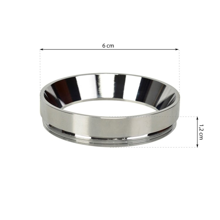 Chromowany ring do lamp MICA ML6093 Milagro