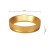 Złoty ring do lamp MICA ML6094 Milagro