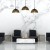 Lampa wisząca LISA BLACK 3xE27 ML6136 Milagro