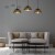 Lampa wisząca LISA BLACK 3xE27 ML6136 Milagro