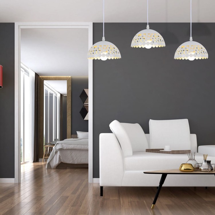 Lampa wisząca LISA WHITE 3xE27 ML6139 Milagro