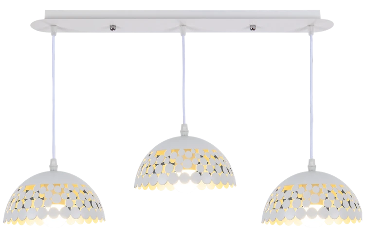 Lampa wisząca LISA WHITE 3xE27 ML6139 Milagro
