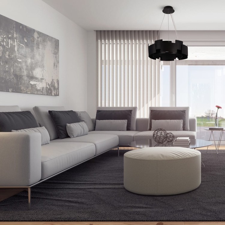 Lampa wisząca TORINO BLACK 24W LED ML6141 Milagro