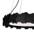 Lampa wisząca SOHO BLACK 24W LED ML6157 Milagro