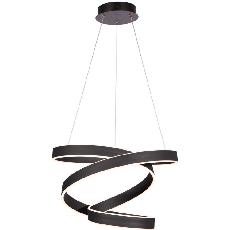 Lampa wisząca ANDROMEDA BLACK 100W LED ML6160 Milagro