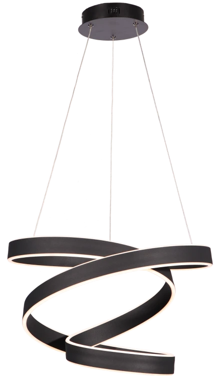 Lampa wisząca ANDROMEDA BLACK 100W LED ML6160 Milagro