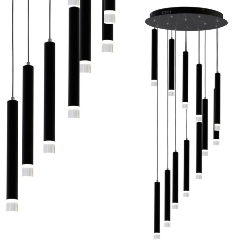 Lampa wisząca CARBON 12W LED ML6161 Milagro