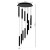 Lampa wisząca CARBON 12W LED ML6161 Milagro