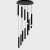 Lampa wisząca CARBON 12W LED ML6161 Milagro