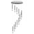 Lampa wisząca ICE 12W LED ML6162 Milagro