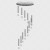 Lampa wisząca ICE 12W LED ML6162 Milagro