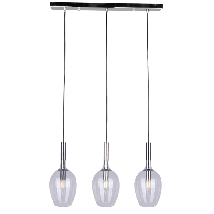 Lampa wisząca TANGO CLEAR 3xE14 ML6164 Milagro