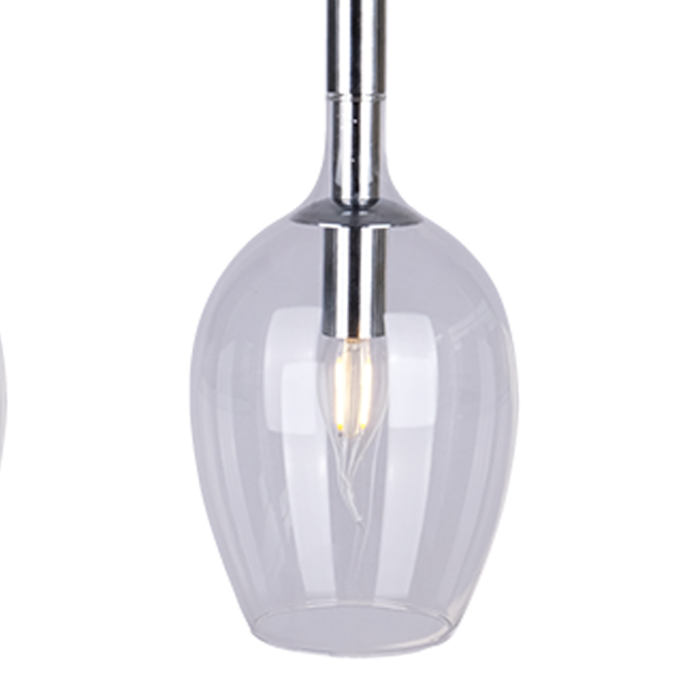 Lampa wisząca TANGO CLEAR 3xE14 ML6164 Milagro