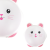 Plafon SWEET PINK 20W LED O400 mm ML6180 Milagro
