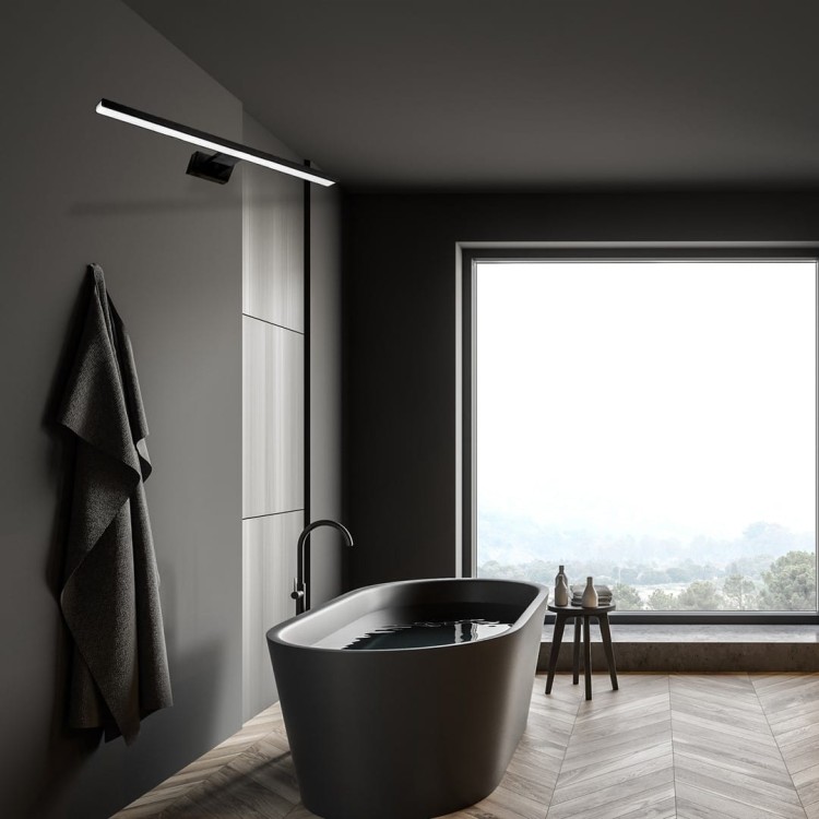Kinkiet SHINE BLACK 80cm 15W LED ML6336 Milagro