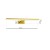 Kinkiet SHINE GOLD 80cm 15W LED ML6338 Milagro