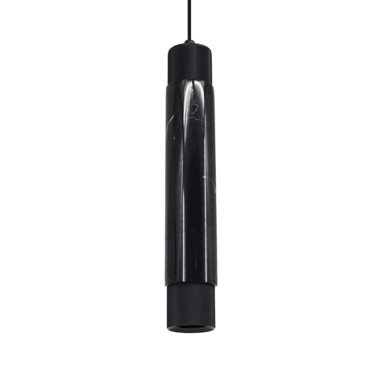 Lampa wisząca MARBLE BLACK 1xGU10 ML6339 Milagro