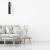 Lampa wisząca MARBLE BLACK 1xGU10 ML6339 Milagro