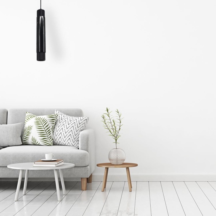 Lampa wisząca MARBLE BLACK 1xGU10 ML6339 Milagro