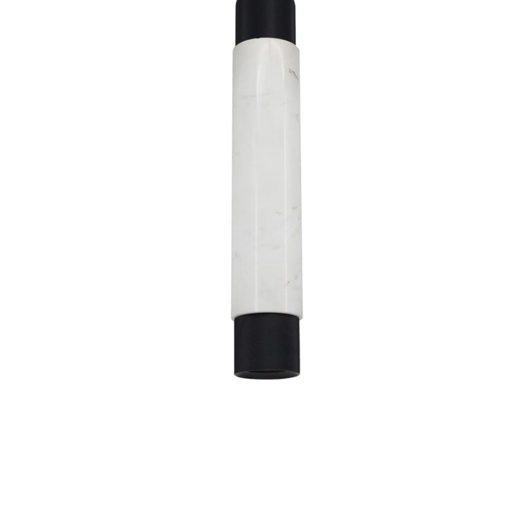 Lampa wisząca MARBLE WHITE/BLACK 1xGU10 ML6341 Milagro