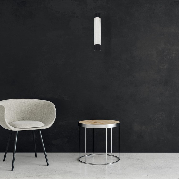 Lampa wisząca MARBLE WHITE/BLACK 1xGU10 ML6341 Milagro