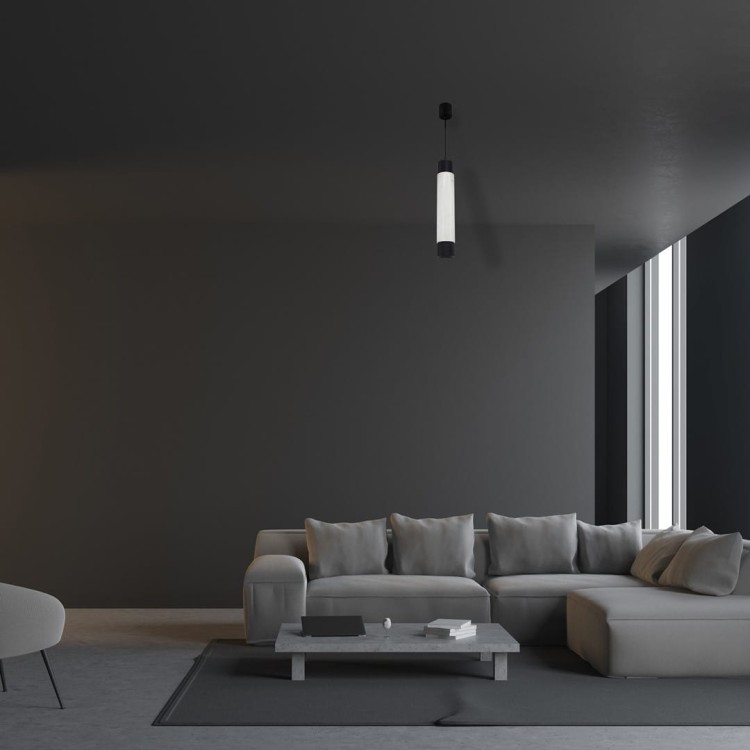 Lampa wisząca MARBLE WHITE/BLACK 1xGU10 ML6341 Milagro