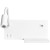 Lampa nocna z półką SHELF WHITE LED 4W+5W+2W lewa ML6343 Milagro