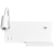 Lampa nocna z półką SHELF WHITE LED 4W+5W+2W lewa ML6343 Milagro