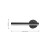 Kinkiet SYDNEY 6W LED BLACK lewy ML6346 Milagro