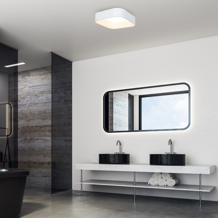 Plafoniera Plafon ASTRO WHITE 24W LED ML6355 Milagro do sypialni korytarza jadalni oprawa lampa sufitowa nowoczesna oświetleniowa biała biały barwa neutralna biała dzienna Inspiracje Premium