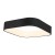 Plafoniera Plafon ASTRO BLACK 24W LED ML6356 Milagro do sypialni korytarza jadalni oprawa lampa sufitowa nowoczesna oświetleniowa czarna czarny barwa neutralna biała dzienna Inspiracje Premium