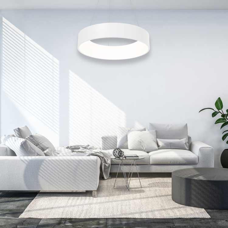 Lampa wisząca OHIO WHITE 24W LED ML6357 Milagro