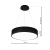 Lampa wisząca OHIO BLACK 24W LED ML6358 Milagro