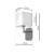 Kinkiet NAPOLI WHITE/CHROME 1xE27 ML6359 Milagro