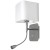 Kinkiet NAPOLI WHITE/CHROME 1xE27 + 1W LED ML63600 Milagro