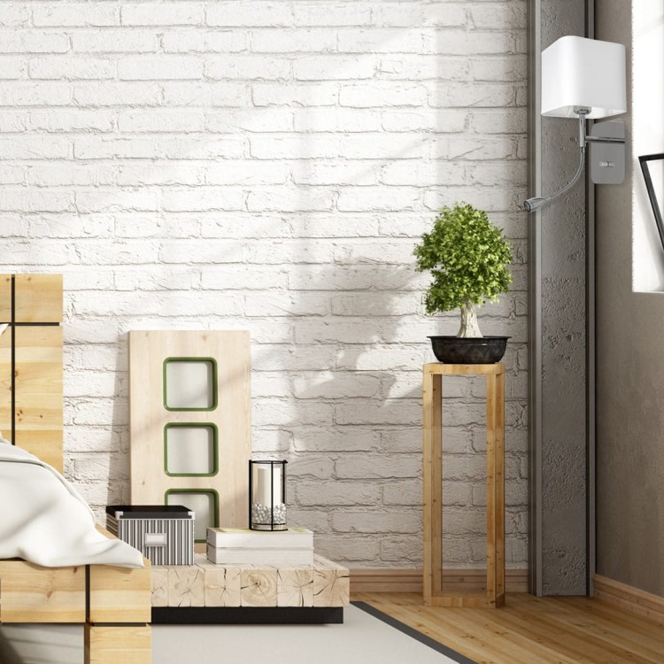 Kinkiet NAPOLI WHITE/CHROME 1xE27 + 1W LED ML63600 Milagro