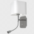 Kinkiet NAPOLI WHITE/CHROME 1xE27 + 1W LED ML63600 Milagro