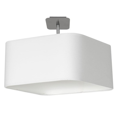 Lampa podsufitowa NAPOLI WHITE/CHROME 1xE27 ML6361 Milagro