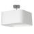 Lampa podsufitowa NAPOLI WHITE/CHROME 1xE27 ML6361 Milagro