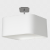 Lampa podsufitowa NAPOLI WHITE/CHROME 1xE27 ML6361 Milagro