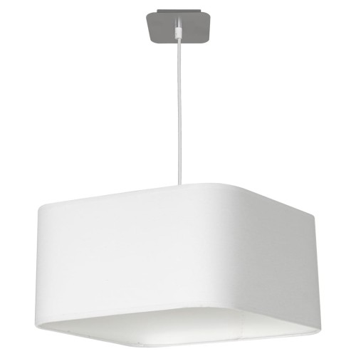 Lampa wisząca NAPOLI WHITE/CHROME 1xE27 ML6362 Milagro