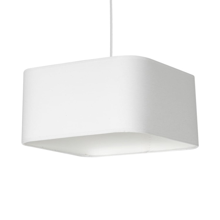 Lampa wisząca NAPOLI WHITE/CHROME 1xE27 ML6362 Milagro