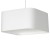 Lampa wisząca NAPOLI WHITE/CHROME 1xE27 ML6362 Milagro